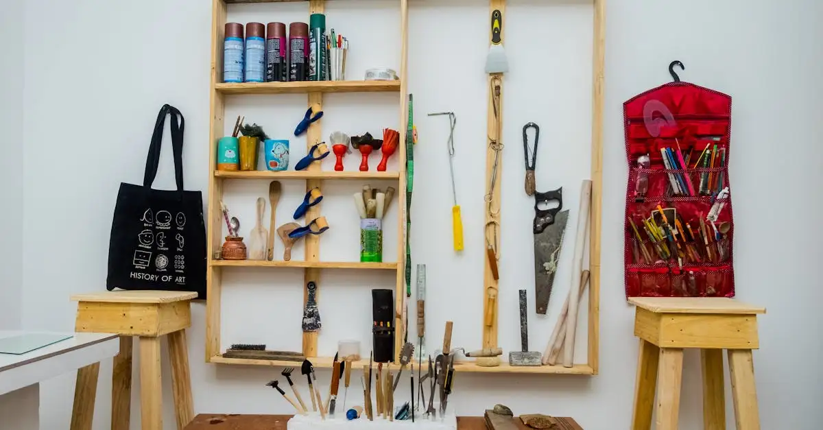 Knutselruimte inrichten: tips voor een creatieve werkplek