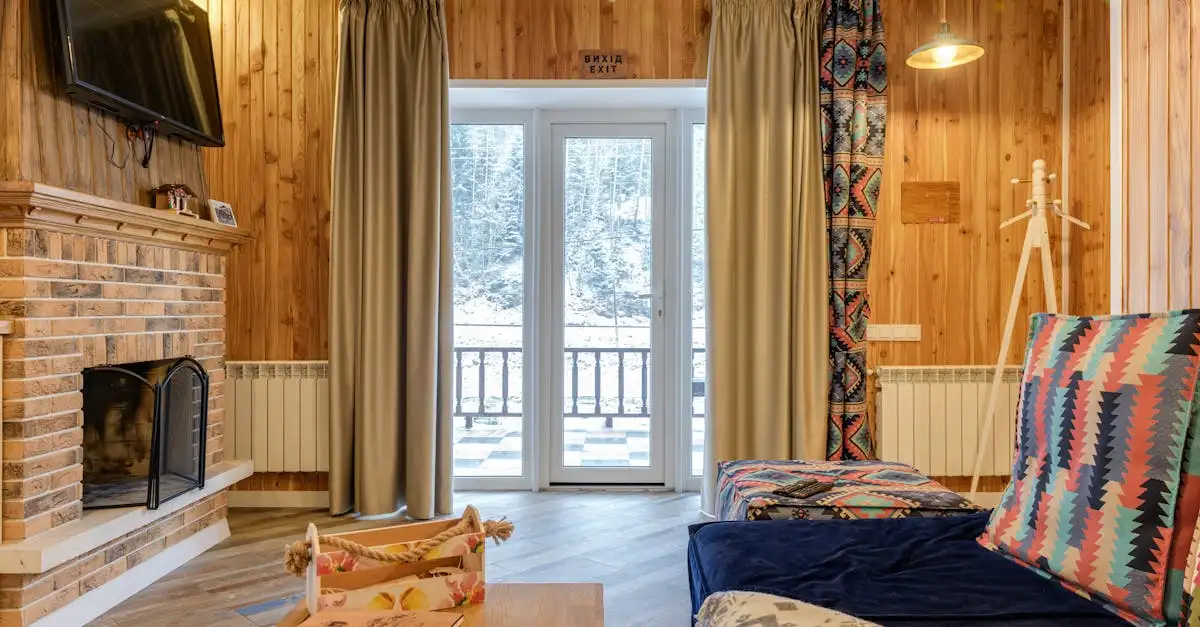Woonkamer landelijk inrichten