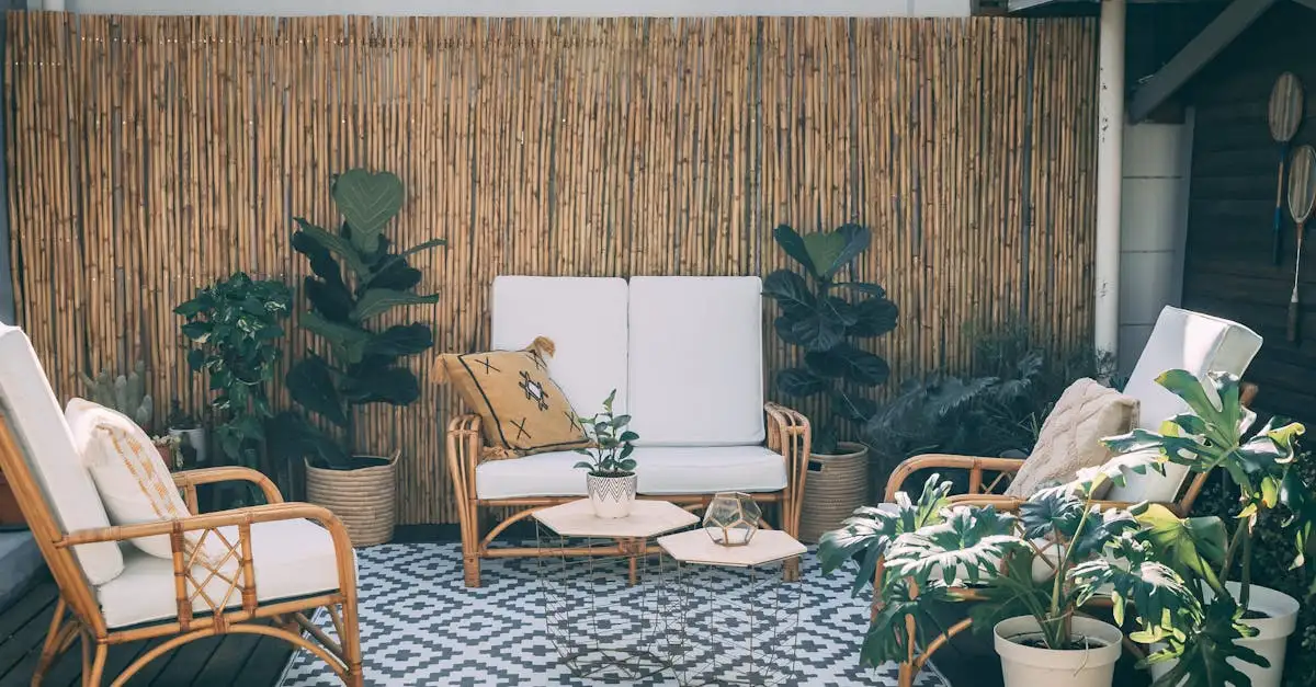 Kleine patio tuin inrichten