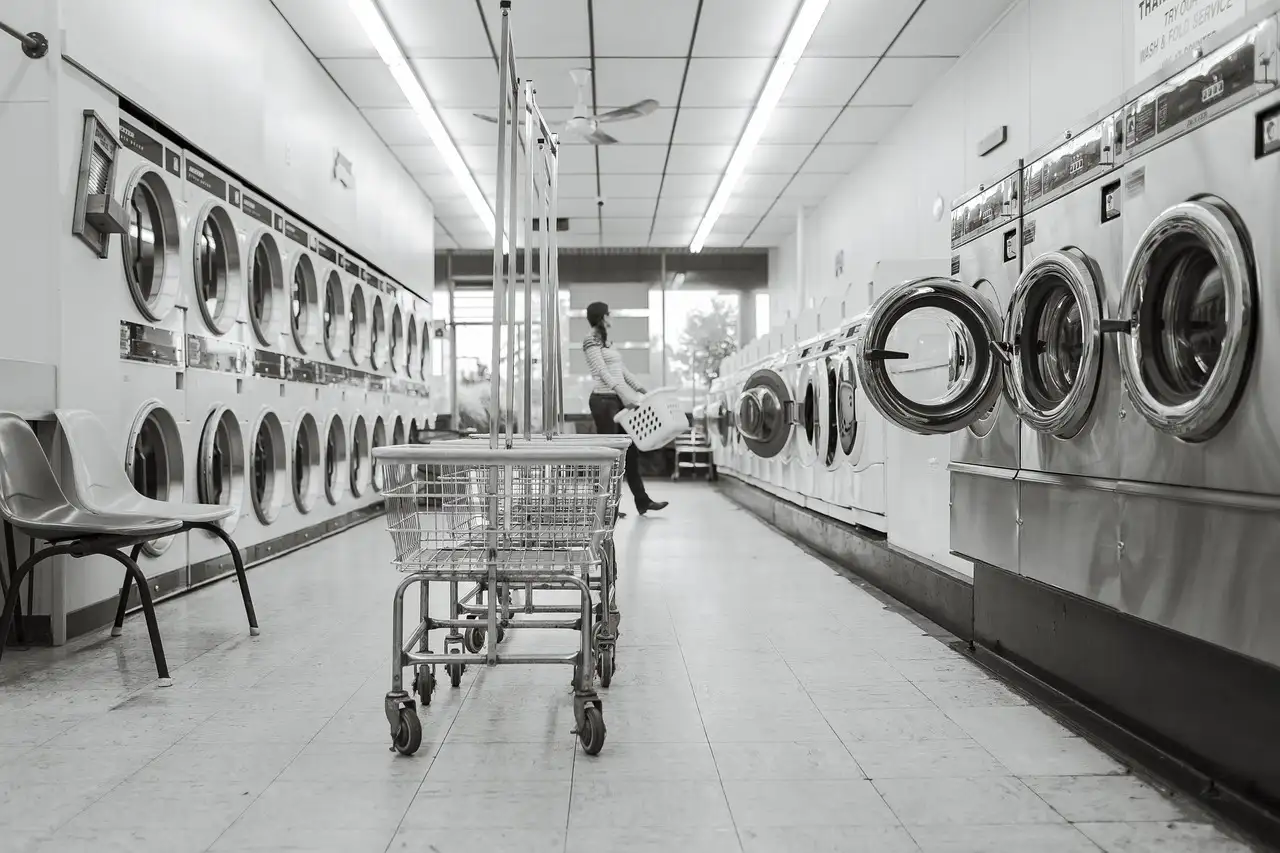 Wasmachine ruimte inrichten